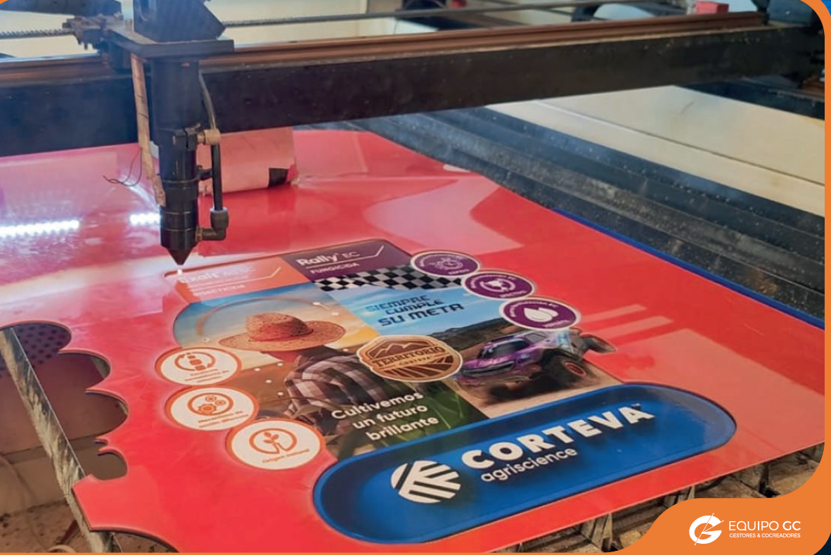 Detalle de un producto brandeado Corteva