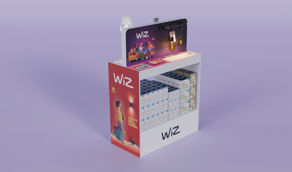 Punto de Experiencia WiZ - Philips - Un proyecto innovador que transformó la manera en que las personas perciben y viven la iluminación.