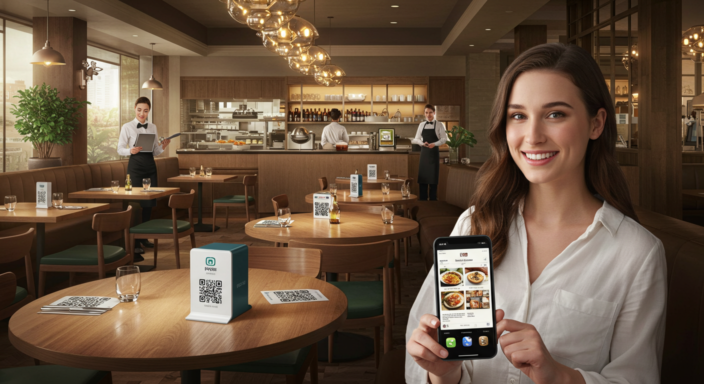 Caso de éxito de Digitaliza tu restaurante con menús QR, pedidos en línea y administración centralizada.