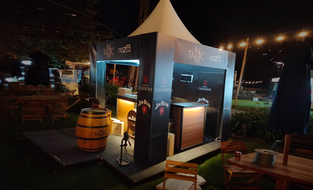 Stand Tannic diseño 3D